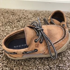Sperry boat shoes toddler size 8